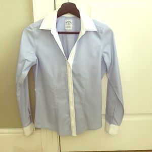 Brooks Brothers Non-iron Fitted Dress Shirt